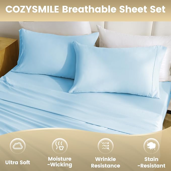 Breathable Cooling Full Sheet Set - Image 2