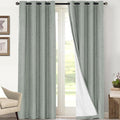 PrinceDeco Blackout Curtains 108 Inches Long 2 Panels Set by PrinceDeco