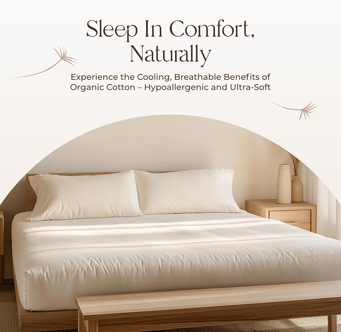 Organic Waterproof Mattress Protector Cal King - Image 9