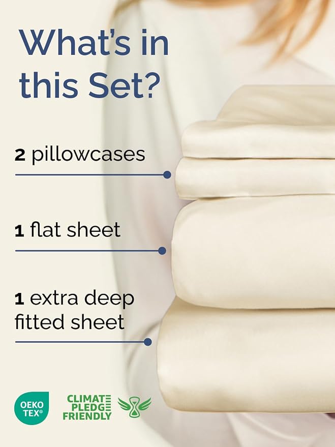 Extra Deep Pocket Queen Sheet Set - Image 2
