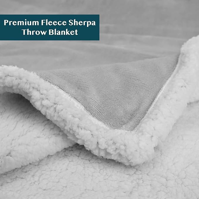 PAVILIA Sherpa Fleece Throw Blanket - Image 5