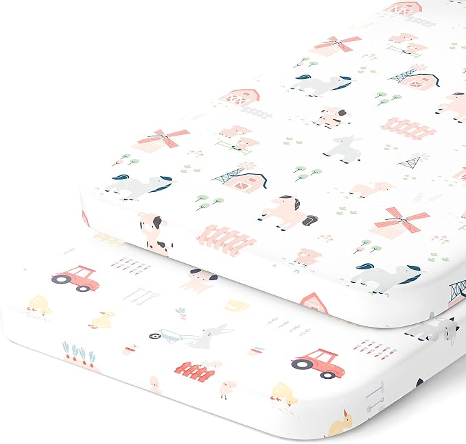 Bedside Sleeper Bassinet Sheets by JoeyJoan