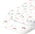 Bassinet Fitted Sheets Compatible by JoeyJoan