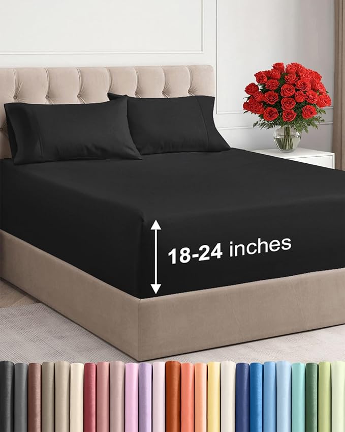Extra Deep Pocket King Sheets by CGKUnlimited