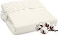 ROYALE LINENS 300 Thread Count 100% Long Staple Combed Cotton Fitted Sheet Full by ROYALELINENS