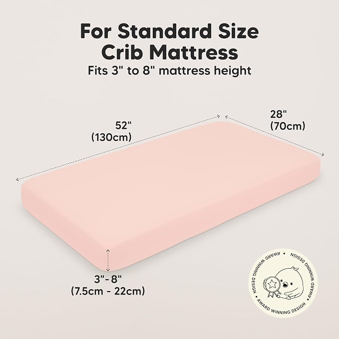 KeaBabies 2-Pack Baby Crib Sheets - Image 3
