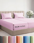 Extra Deep Pocket Split King Sheets by CGKUnlimited