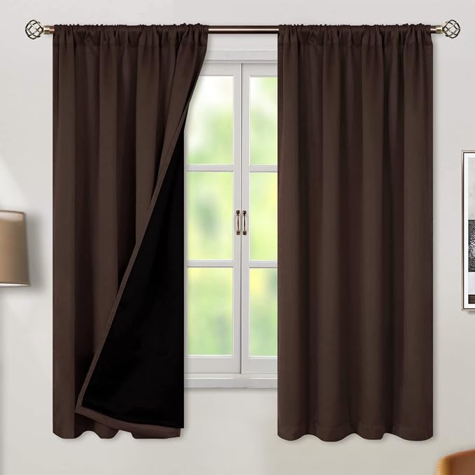 BGment Thermal Insulated 100% Blackout Curtains by BGment