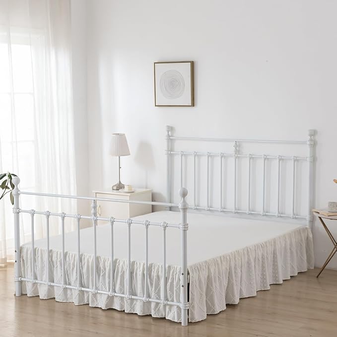 Bed Skirt King Size Ruffled Bed Skirt - Image 3