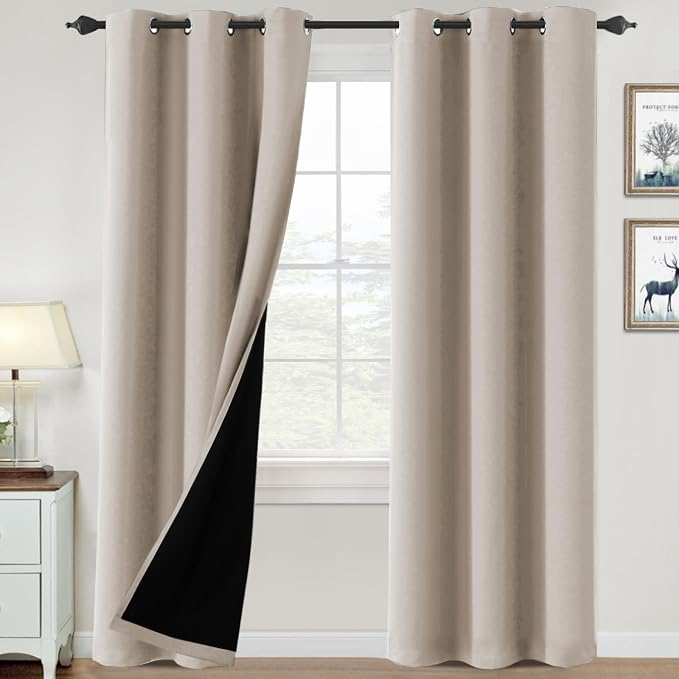H.VERSAILTEX 100% Blackout Curtains by HVERSAILTEX