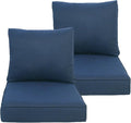 Goodgoods Outdoor Deep Seat Cushions Set 24x28 inch Outdoor Deep Seat Cushions by Goodgoods