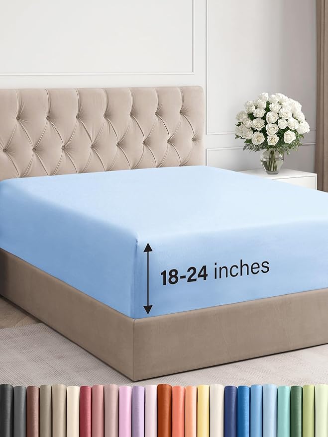 Extra Deep Full Fitted Sheet by CGKUnlimited