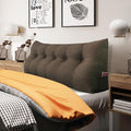 Wedge Headboard Pillow Dorm Room Reading Pillow Back Support by HOMECOZY