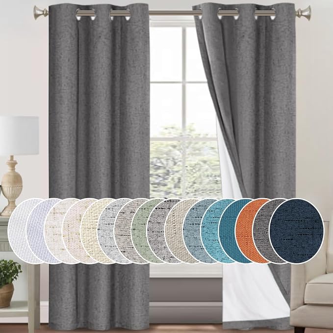 PrinceDeco 100% Blackout Curtains by PrinceDeco