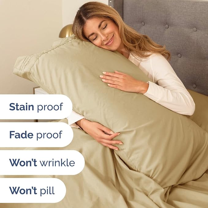 Split King Size 5 Piece Sheet Set - Image 5