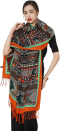 DANA XU 100% Merino Wool Pashmina Shawl by DANAXU