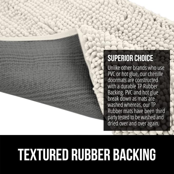 GORILLA GRIP SOAKSTOPPER Dog Door Mat, Machine Washable Rug Absorbent Doormat - Image 5