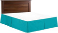 Bed Skirt - 100% Cotton 800 Thread Count Box Pleated Bed Skirt - Luxury Pleated by Unknown