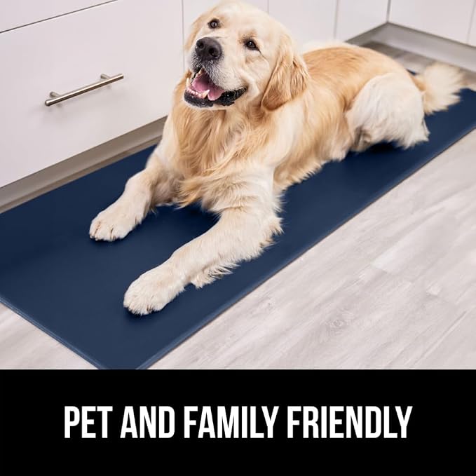 GORILLA GRIP 2 Pack Comfortable Cushioned Kitchen Mats - Image 8