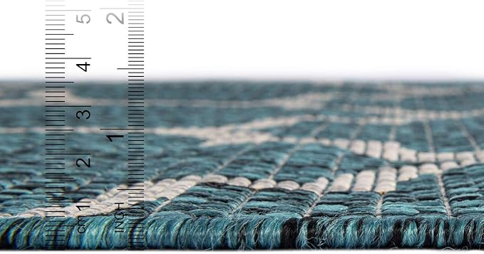 Unique Loom Outdoor Trellis Collection Area Rug - Image 2