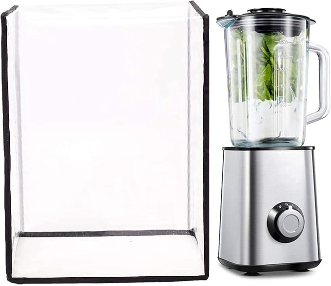 Clear Kitchen Blender Dust Cover, Blender Covers Compatible by TUYUU
