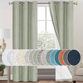 PrinceDeco 100% Blackout Curtains 84 inches Long by PrinceDeco