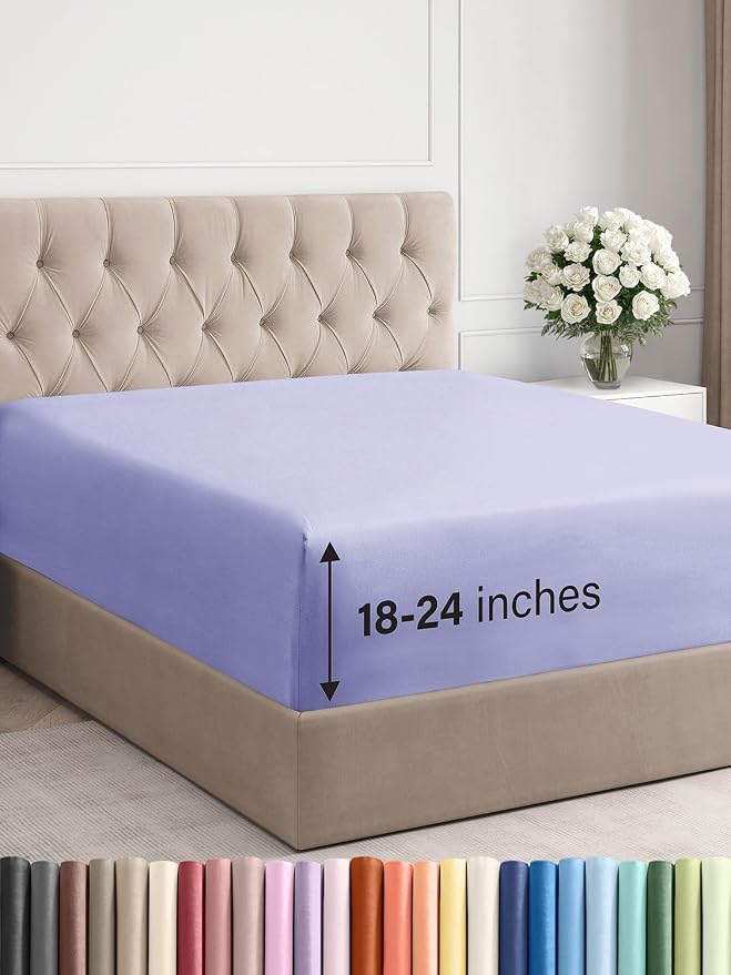 Extra Deep Queen Fitted Sheet by CGKUnlimited