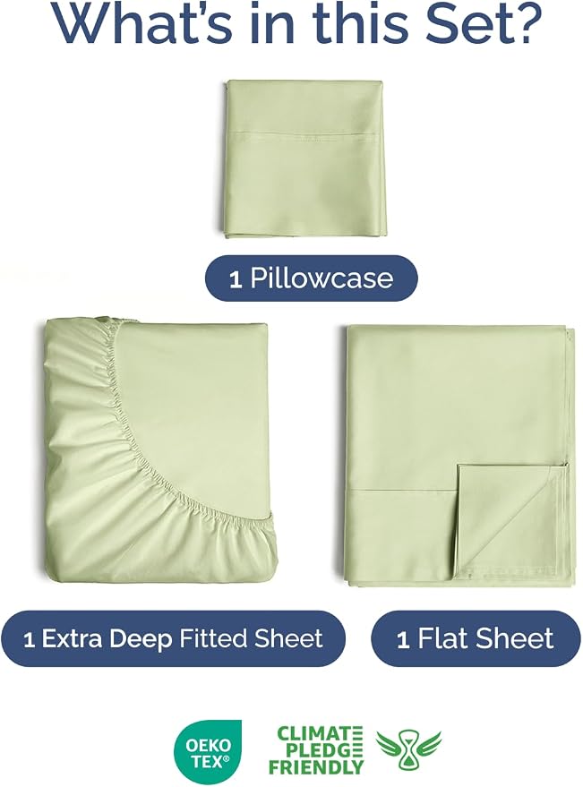 Extra Deep Pocket Twin XL Sheets - Image 2
