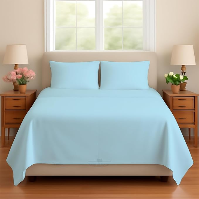 Sleeper Sofa 4 Piece Bed Sheet Set Premium Quality 100% Cotton 500 Thread Count by Yarns+of+Cotton