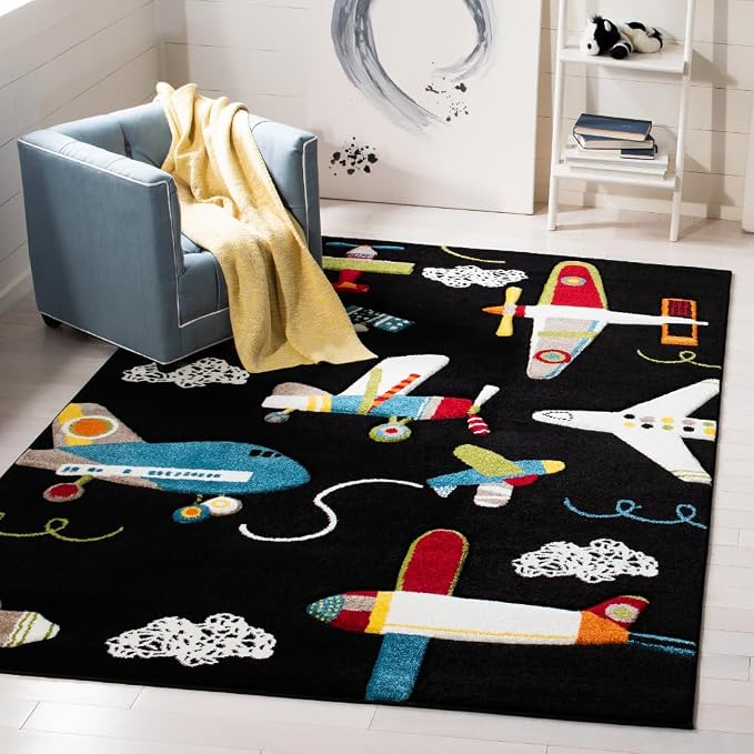 SAFAVIEH Carousel Kids Collection Area Rug by SAFAVIEH