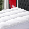 SOPAT Mattress Topper Short Queen Size Extra Thick Mattress Pad 8-21" Deep by SOPAT