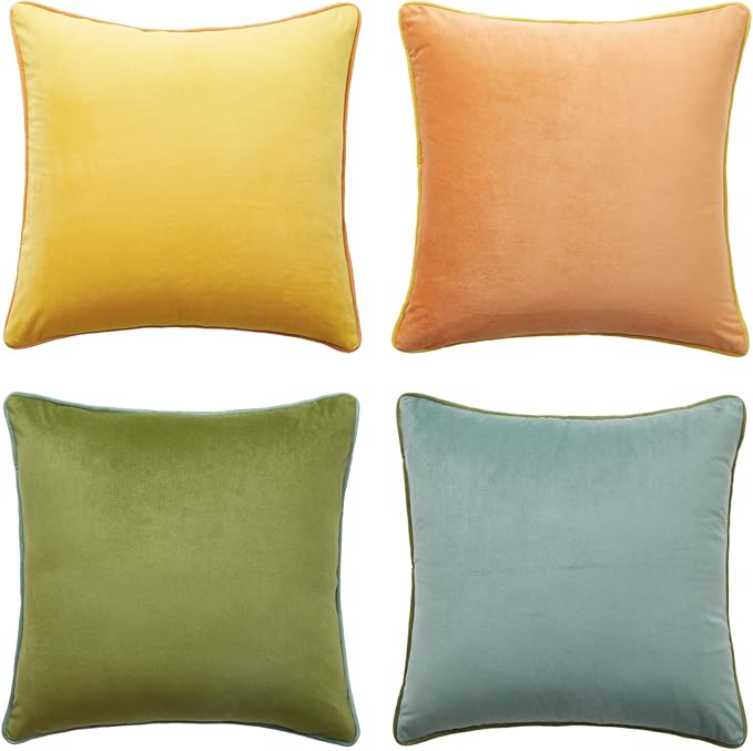 MONDAY MOOSE Decorative Throw Pillow Covers Cushion Cases, Mix and Match by MondayMoose