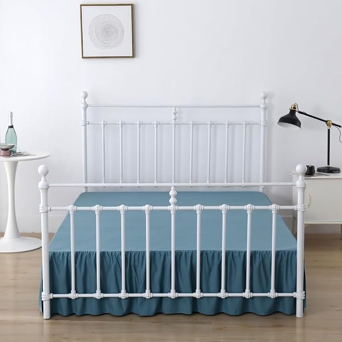 Bed Skirt Queen Size Ruffled Bed Skirts - Image 4