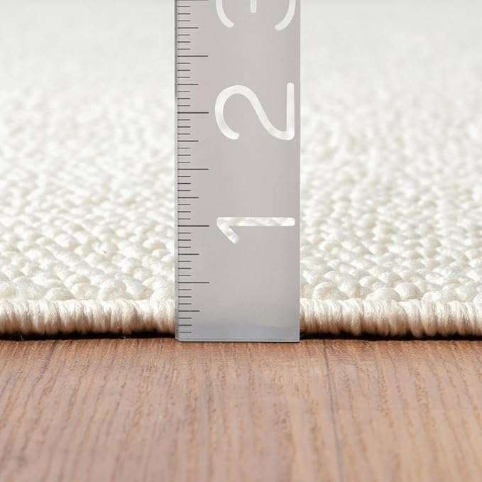 LUXE WEAVERS Stella Collection 246 Cream 8x10 Modern Abstract Area Rug - Image 2