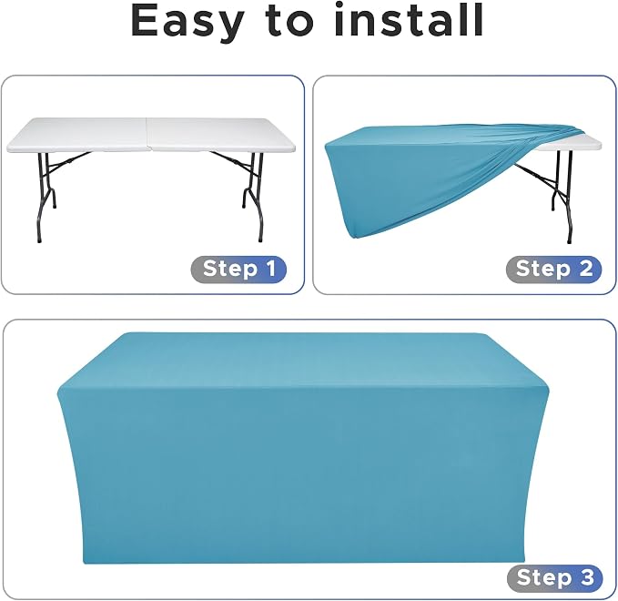 Nasitos Fitted Table Covers Stretch Spandex - Image 4