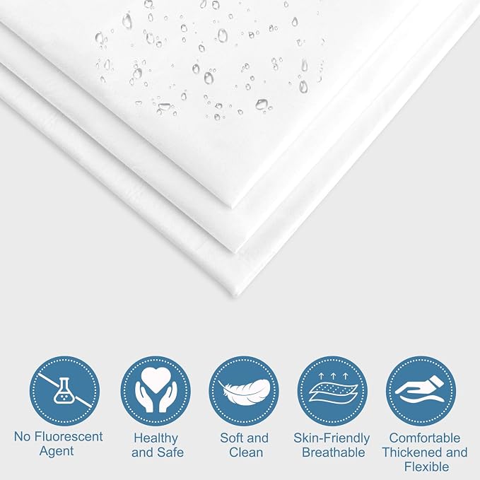 4pcs Superior Disposable Travel Bedset Ready-to-Use Large Size Bed Linens - Image 4