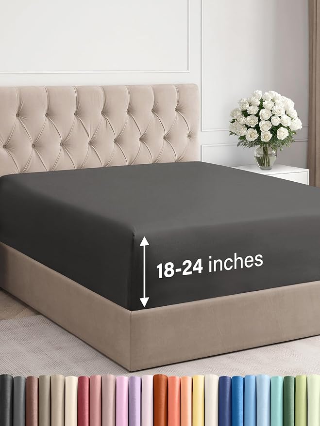 Extra Deep Full Fitted Sheet by CGKUnlimited