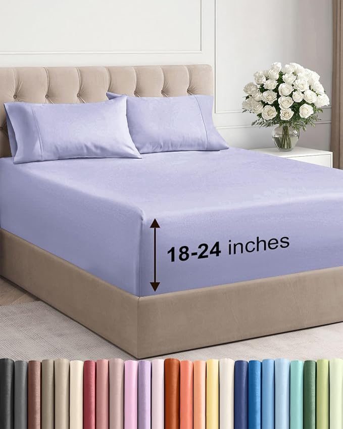 Extra Deep Pocket King Sheets by CGKUnlimited