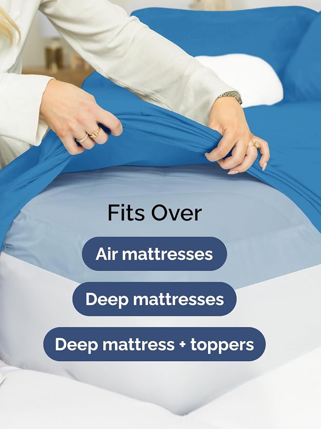 Extra Deep King Fitted Sheet - Image 6