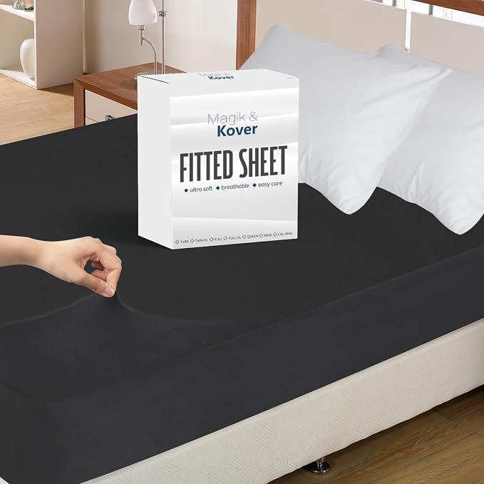 Twin XL Fitted Sheet, Soft & Cozy Twin XL Bed Sheets - Image 7