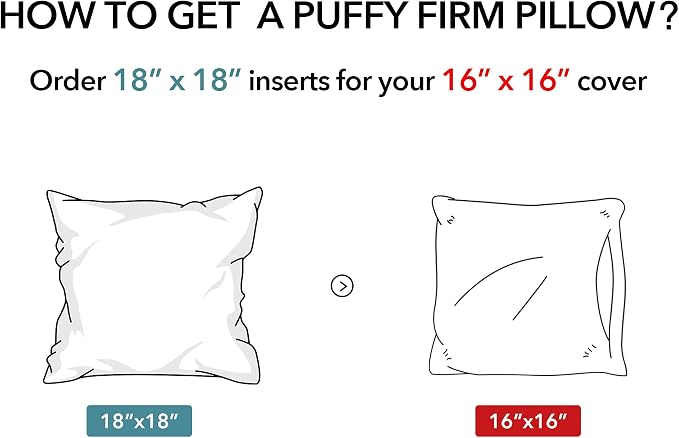 Oubonun 18"x18" Pillow Inserts - Image 4