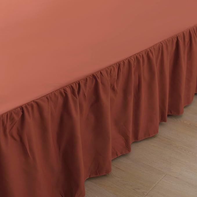 Bed Skirt King Size Ruffled Bed Skirts - Image 2