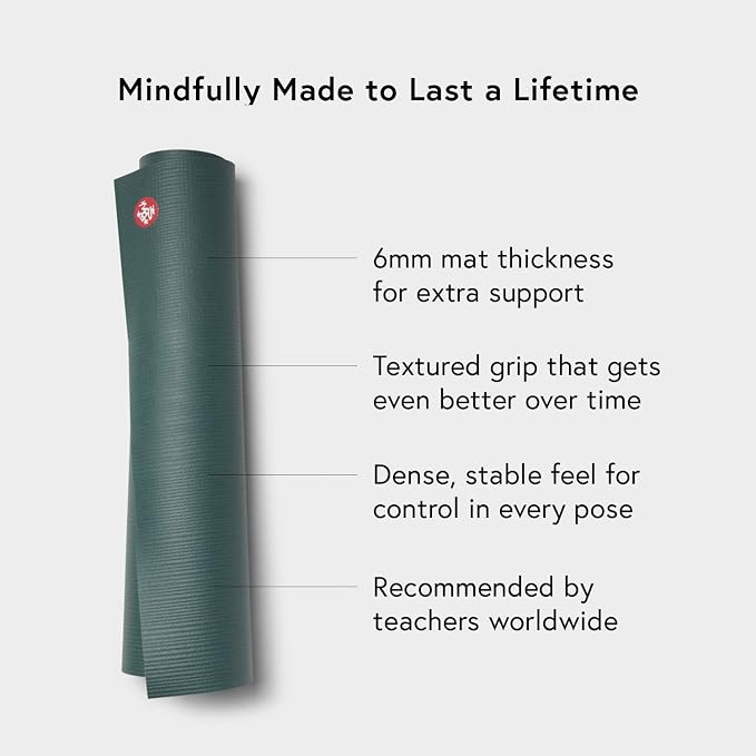 Manduka PRO Yoga Mat - 6mm | Lifetime Durability | Hygienic Construction | - Image 2