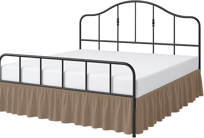 Cottington Lane Ruffled Bed Skirt King Size by CottingtonLane