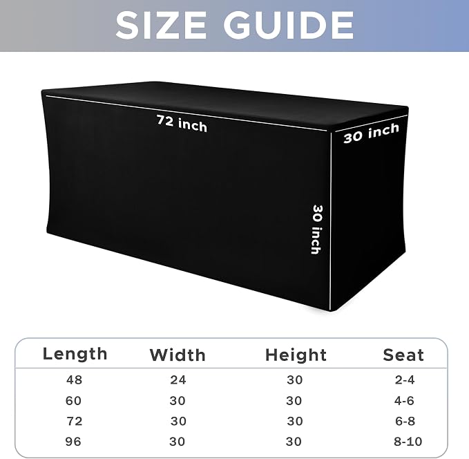 Nasitos Spandex Fitted Table Covers - Image 7