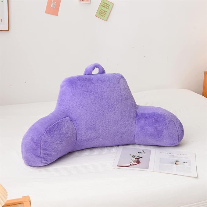 Holawakaka Reading Pillow for Sitting up in Bed Sofa Kids Teens, Backrest Pillow by Holawakaka