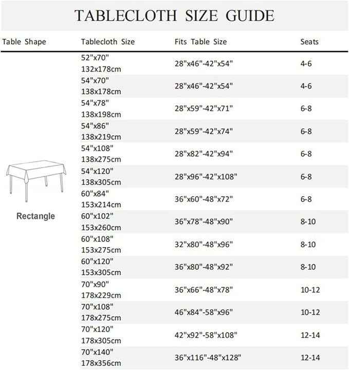 54x70inches Blue Butterfly Rectangle Table Cloth Nature Butterflies White - Image 7