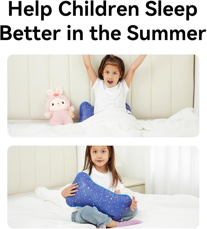 Small Cooling Gel Pillow, Kids Pillow 15" x 7", Cool Pillows - Image 4