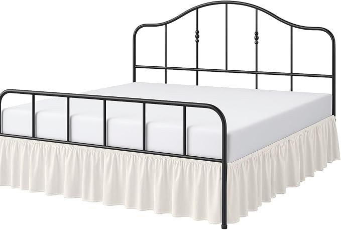 Cottington Lane Ruffled Bed Skirt King Size by CottingtonLane