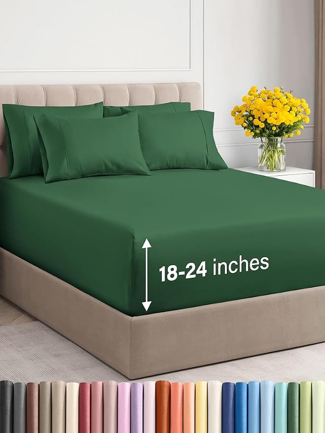 Extra Deep King Sheet Set by CGKUnlimited